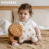 Newborn Elephant Comfort Pillow | Anti-Startle Reflex, 100% Cotton & Plush Snuggle Sleep Aid for Infants & Toddlers